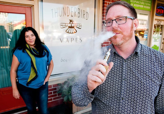 Brendan Darby & Stacey White Thunderbird Vapes owners