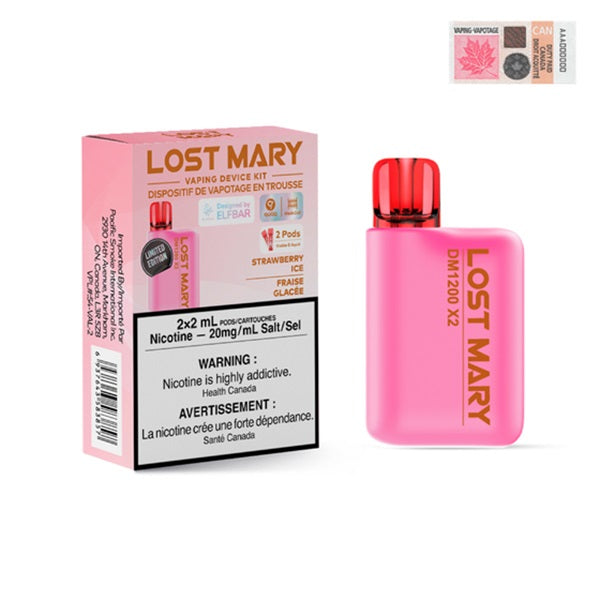 Lost Mary DM1200X2 Strawberry Ice