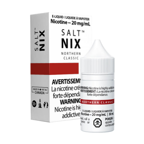 Salt Nix eLiquid Northern Classic