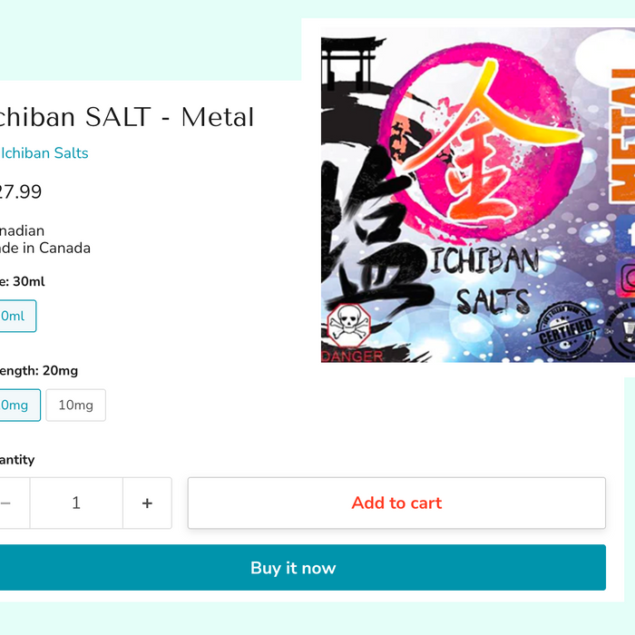 Made In Canada eliquids from Canadian Vape Brands