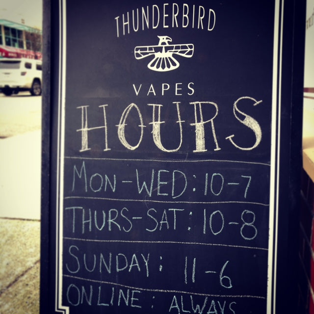 Winter 2021 Hours - now open later (and always open online)