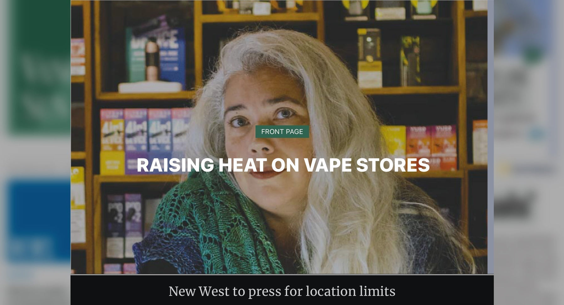 'It's the Wild West': New Westminster councillor wants more regulations for vape shops in B.C.