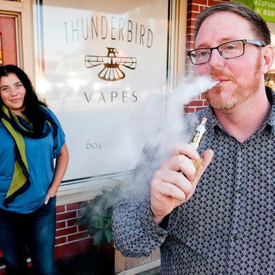 Brendan Darby & Stacey White Thunderbird Vapes owners
