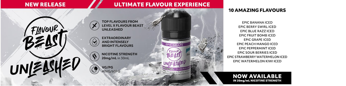 Flavour Beast Unleashed Salt eliquids