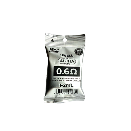 2ml Uwell Caliburn GPPAlph Replacement Pod Packaging 0.6Ohm