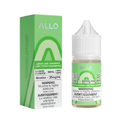 ALLO Lemon Lime Cranberry E-liquid in Vancouver