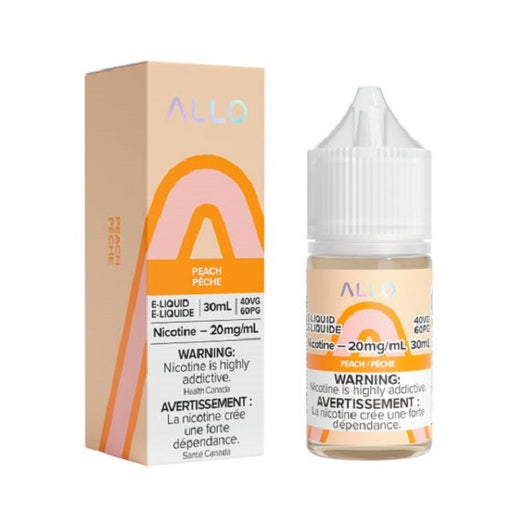 ALLO Peach E-liquid in Vancouver