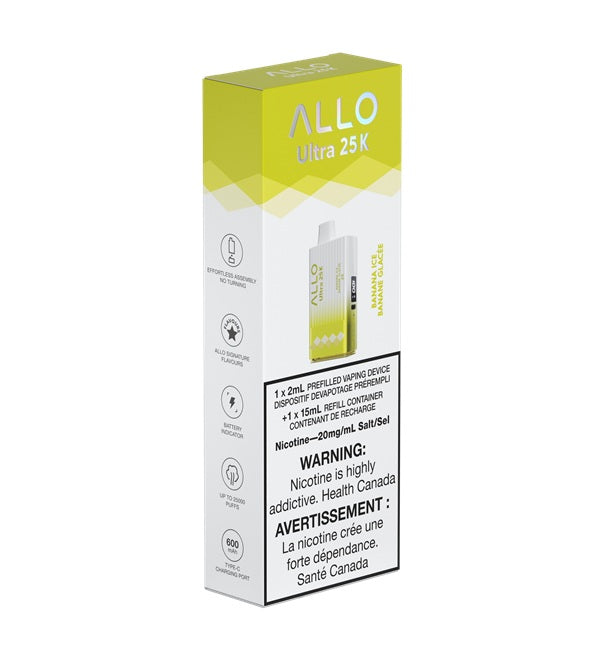 Allo ULTRA 25K - Banana Ice