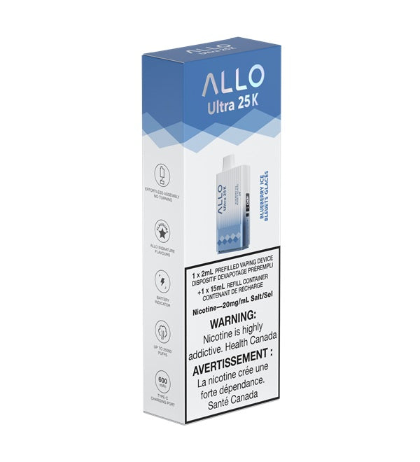 Allo ULTRA 25K - Blueberry Ice