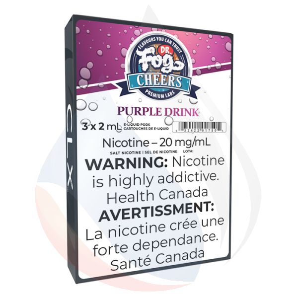 Dr Fog CLX Pods Purple Drink