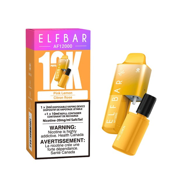 Elf Bar AF12K Pink Lemon | High Puff Disposable Vapes | BC Vape Shops Thunderbird Vapes Elf Bar AF12K Pink Lemon | High Puff Disposable Vapes | BC Vape Shops Thunderbird Vapes