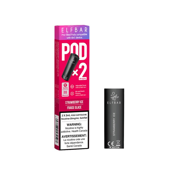Elfbar 4in1 Pods - Strawberry Ice