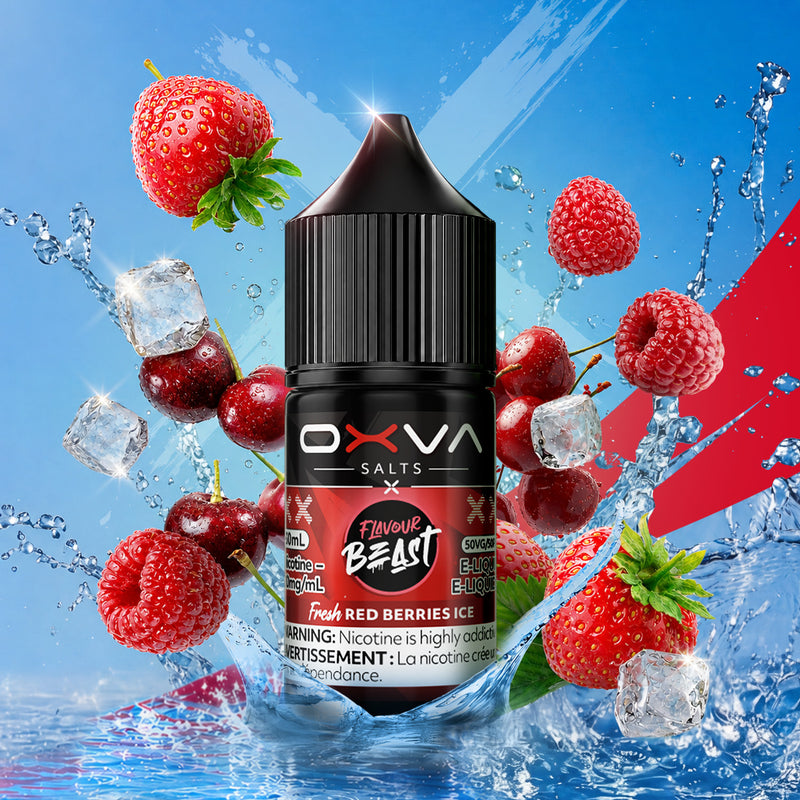 Flavour Beast x OXVA SALTS - Fresh Red Berries Ice