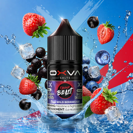 Flavour Beast Salts  x Oxav - Wild berries ice