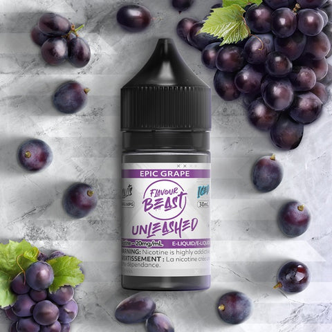 Flavour Beast Unleashed SALTS - Epic Grape Iced
