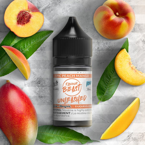 Flavour Beast Unleashed SALTS - Epic Peach Mango Iced