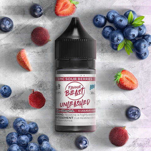 Flavour Beast Unleashed SALTS - Epic Sour Berries Iced