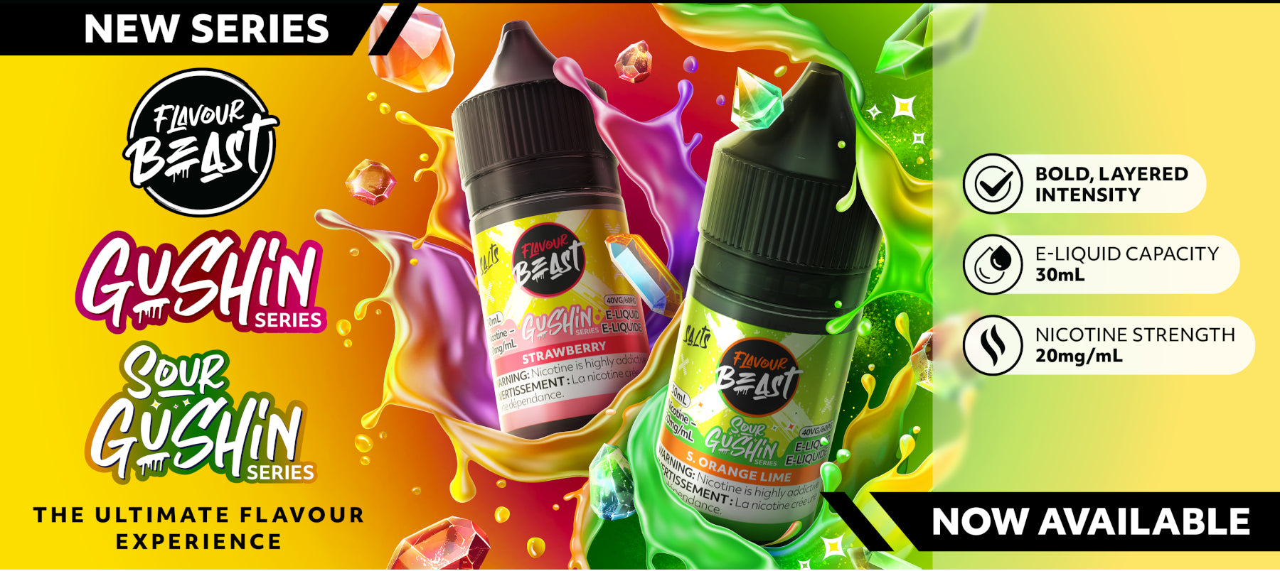 Eliquids Salt Nic Vancouver Vape Delivery