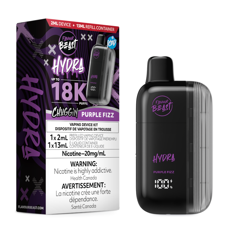 Flavour Beast HYDRA 18k - Chuggin' Purple Fizz