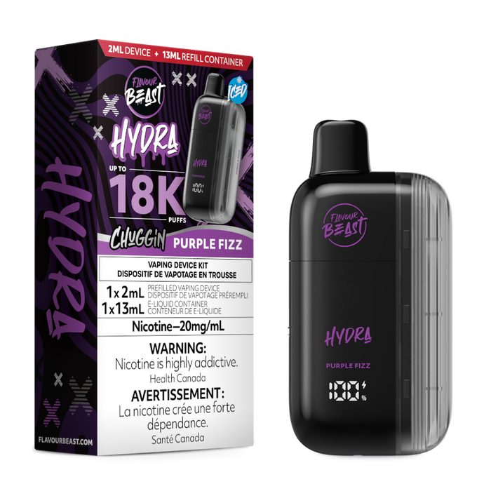 Flavour Beast HYDRA 18k - Chuggin' Purple Fizz