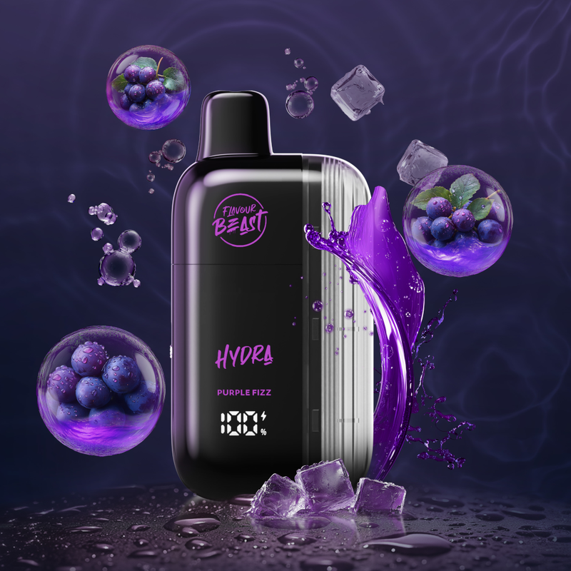 Flavour Beast HYDRA 18k - Chuggin' Purple Fizz
