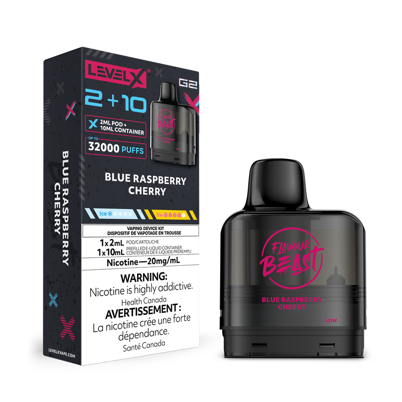 Flavour Beast LEVEL X G2 POD Blue Raspberry Pod