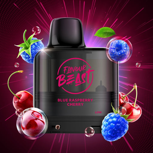 Flavour Beast vape pod blue raspberry cherry 