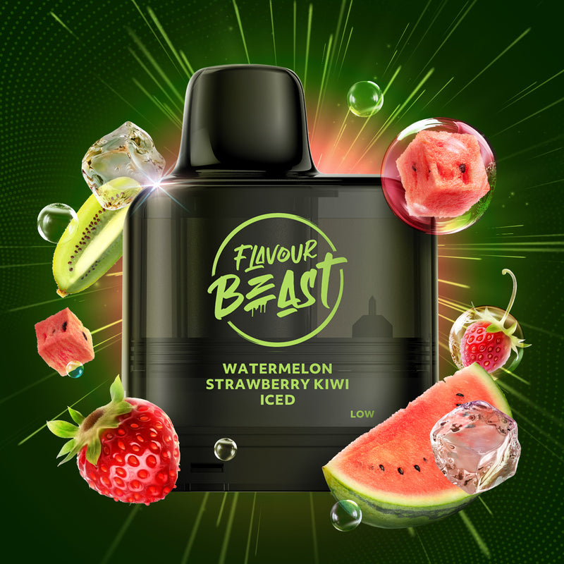 Flavour Beast Level X G2 Pod -  Watermelon Strawberry Kiwi Iced