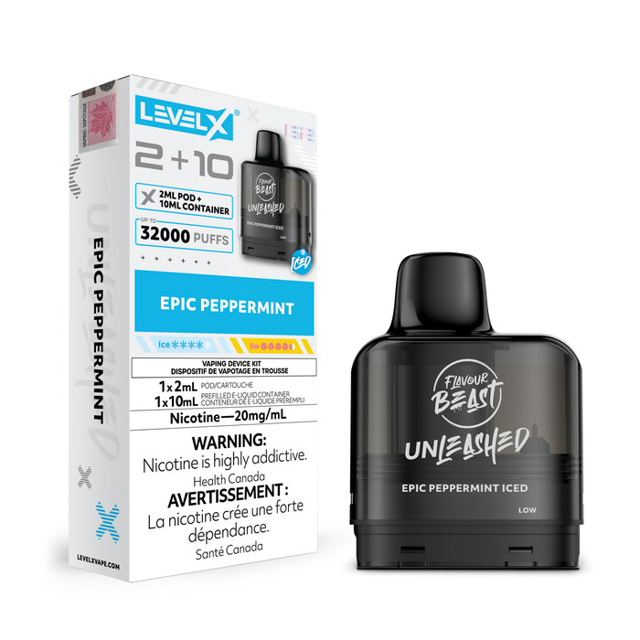 Flavour Beast Level X G2 Pod -  Epic Peppermint Iced