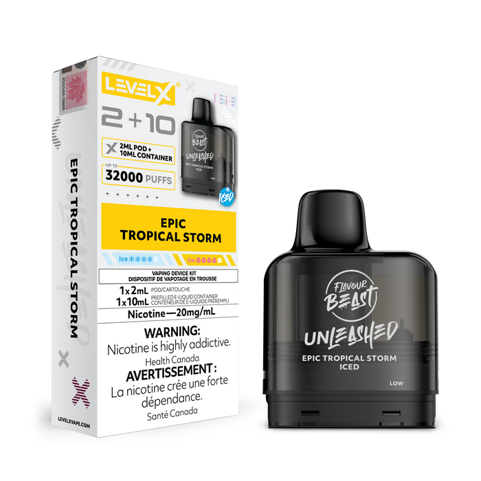 Flavour Beast Level X G2 Pod -  Epic Tropical Storm Iced