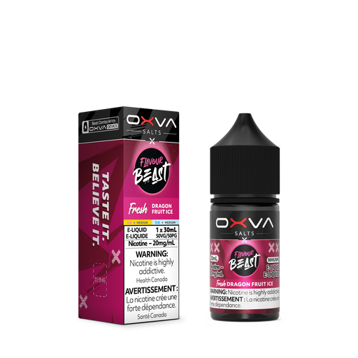 Flavour Beast OXVA Salt Vape E-Liquid Fresh Dragon Fruit Ice