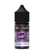 Flavour Beast Oxva E-Liquid E-Juice Triple grape Ice