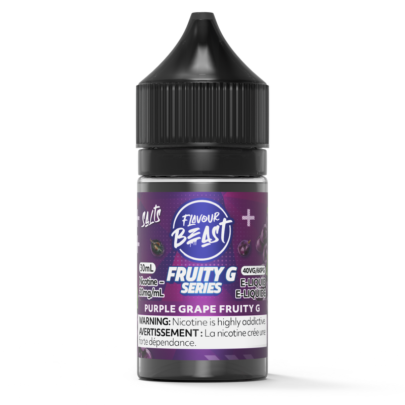 Flavour Beast eJuice eLiquid 30ml Purple Grape Fruity G