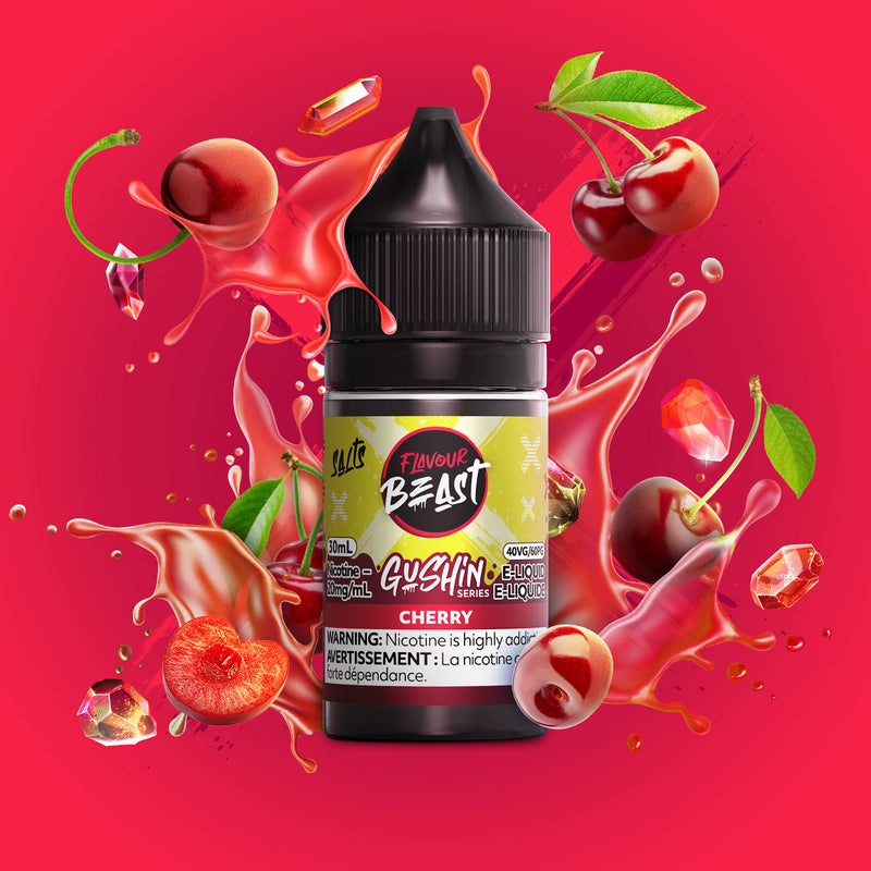 Flavour Beast E-Liquid GUSHIN Cherry | Best Vancouver BC Vape Shops Thunderbird Vapes Flavour Beast E-Liquid GUSHIN Cherry | Best Vancouver BC Vape Shops Thunderbird Vapes