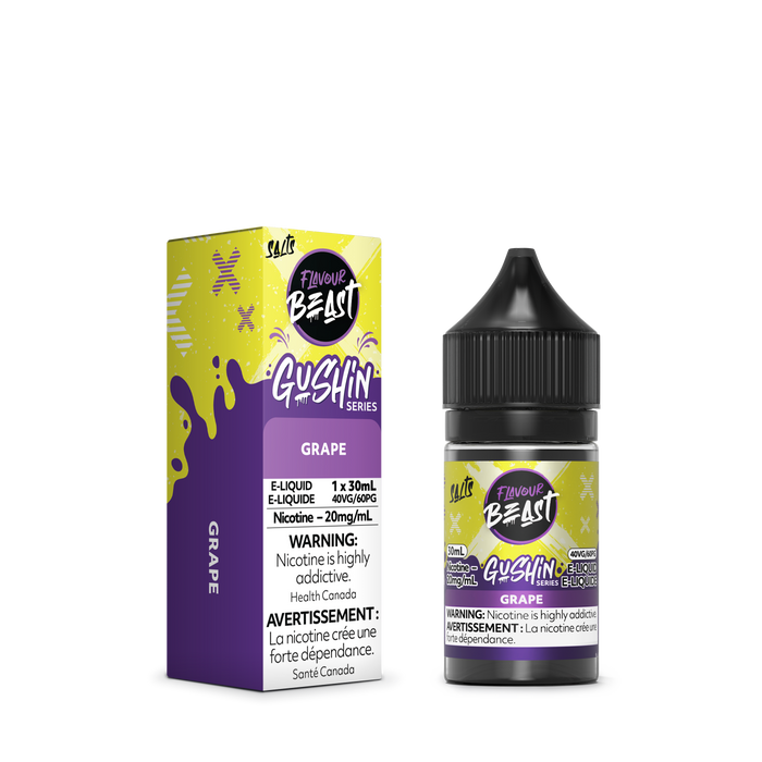 Flavour Beast SALTS GUSHIN - Grape