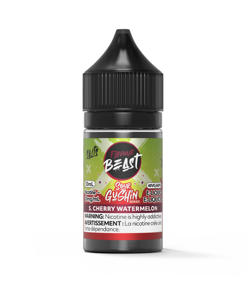 Flavour Beast SALTS SOUR GUSHIN - S. Cherry Watermelon