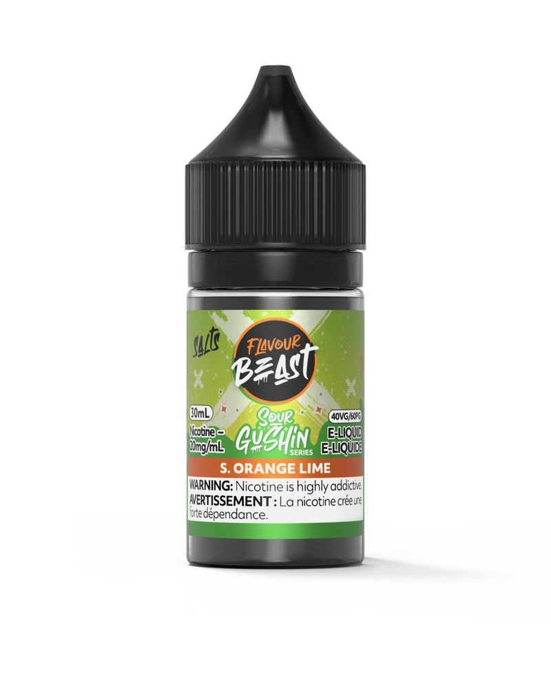 Flavour Beast SALTS SOUR GUSHIN - S. Orange Lime