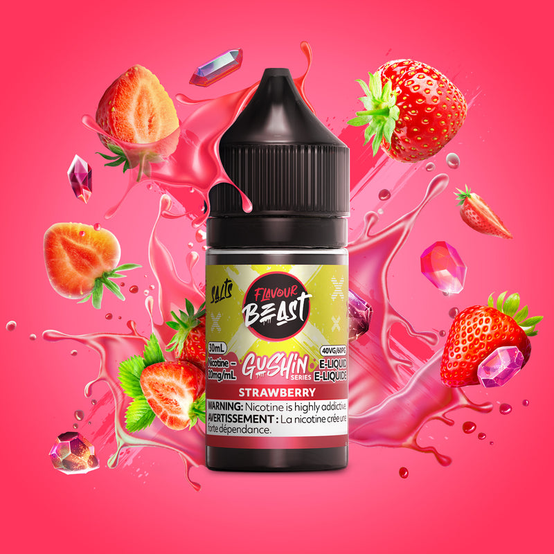 Flavour Beast SALTS GUSHIN - Strawberry