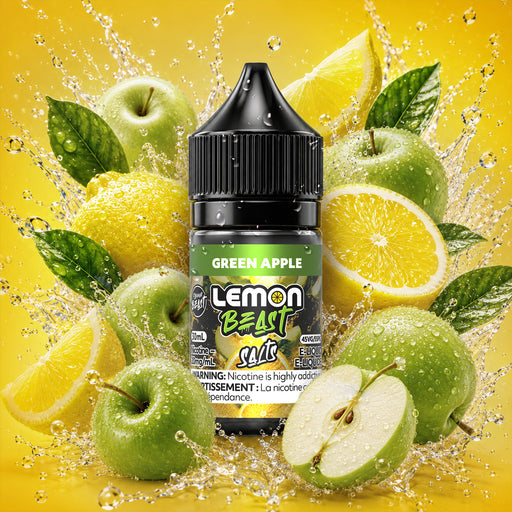 Lemon Beast Flavour Beast Salt e-liquid Green Apple flavor 