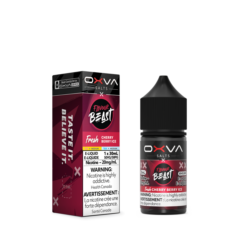 Flavour Beast x OXVA SALTS - Fresh Cherry Berry Ice