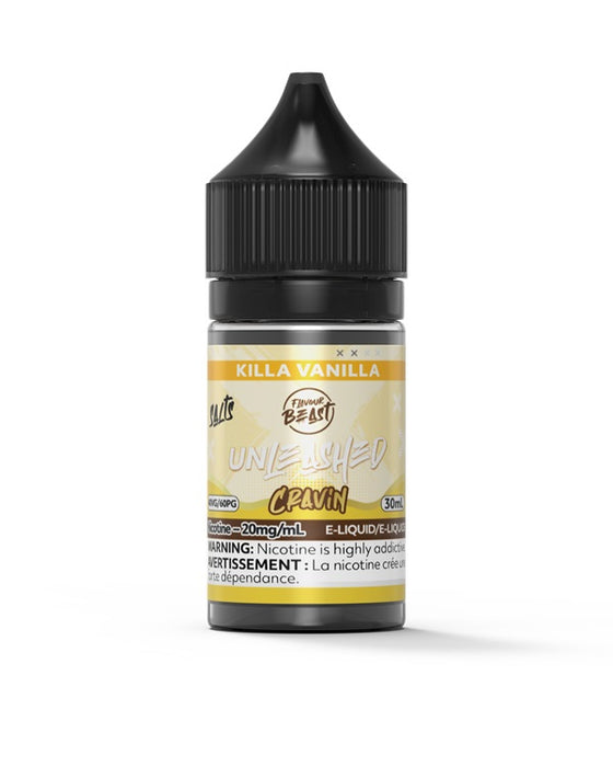Flavour Beast Unleashed Cravin SALTS - Killa Vanilla