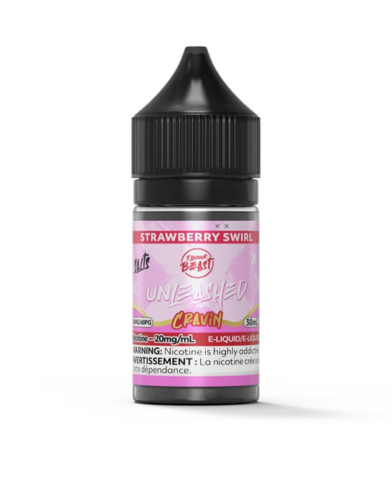 Flavour Beast Unleashed Cravin SALTS - Strawberry Swirl