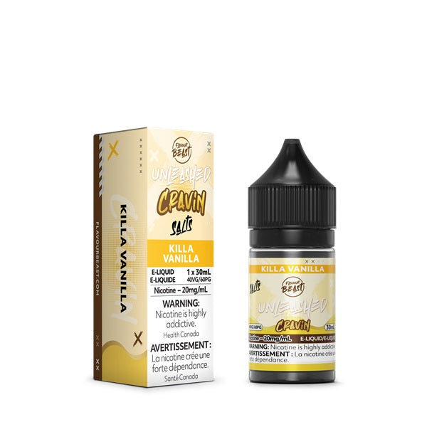 Flavour Beast Unleashed Cravin SALTS - Killa Vanilla