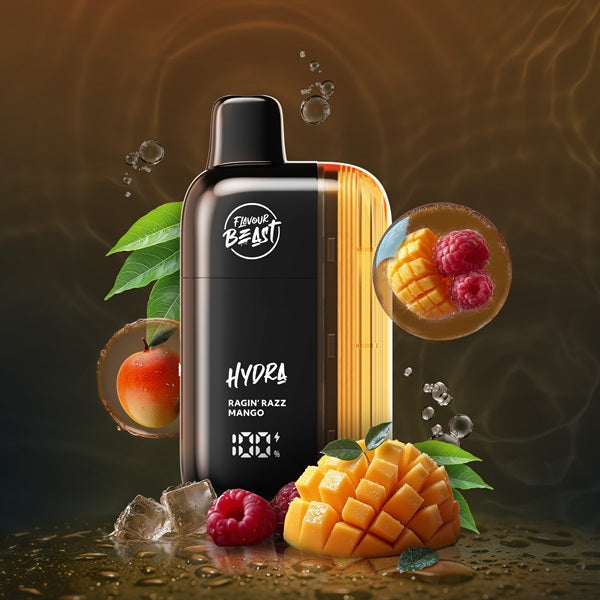 Flavour Beast HYDRA 18k - Ragin' Razz Mango Iced