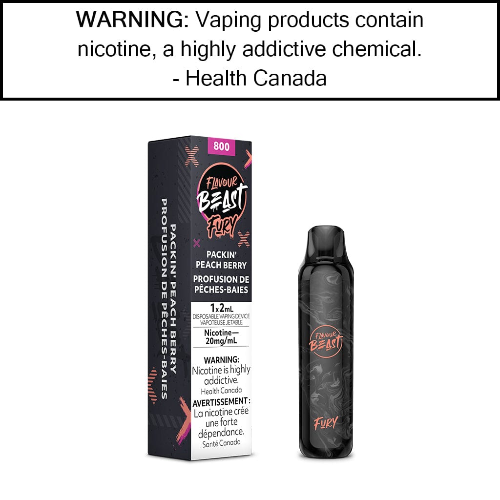 Flavour Beast FURY Disposable Packin Peach Berry