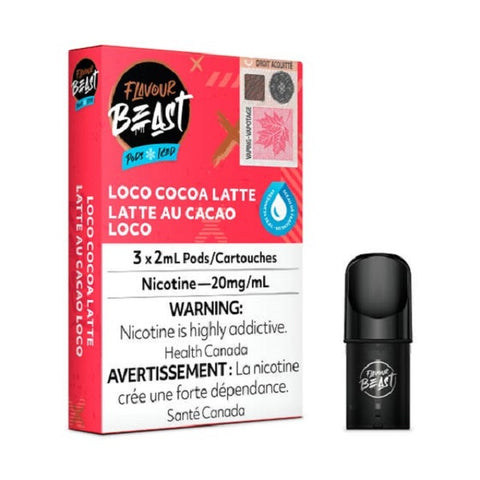 Flavour Beast Pods - Loco Cocoa Latte Iced