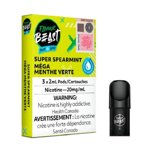 Flavour Beast Pods Super Spearmint Iced