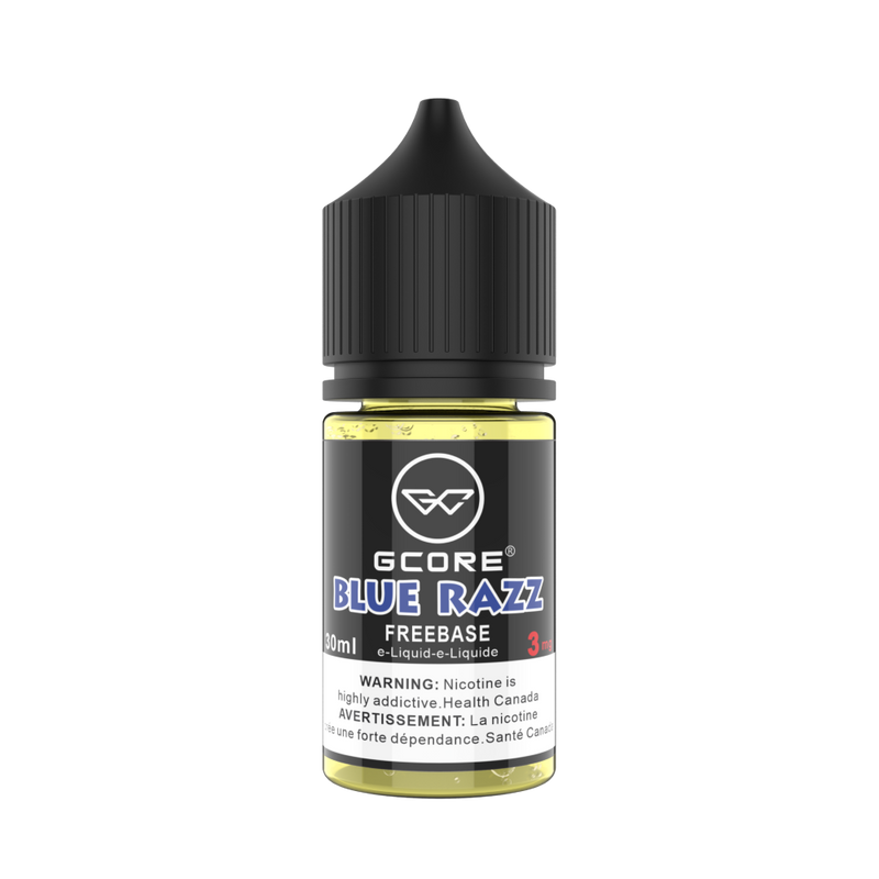blue razz freebase eliquid by gcore 