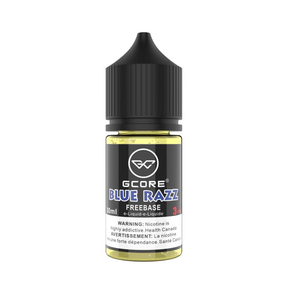 Blue Razz Gcore Freebase eJuice | BC 30ml eLiquids | 3mg 6mg Thunderbird Vapes Blue Razz Gcore Freebase eJuice | BC 30ml eLiquids | 3mg 6mg Thunderbird Vapes