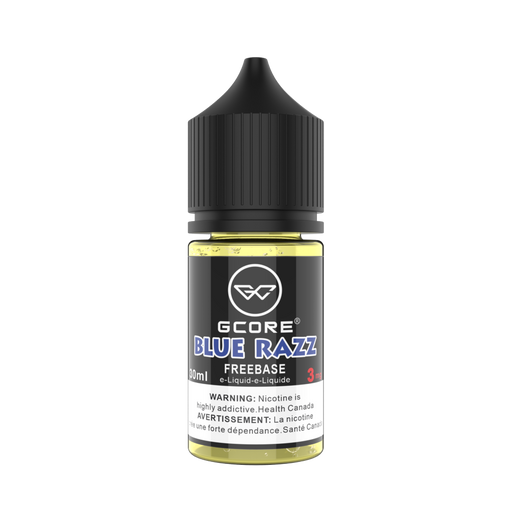 blue razz freebase eliquid by gcore 
